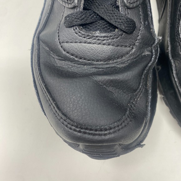 Nike‎ Air Max 90 Triple Black Sneakers CD6864-001 Youth Size 6.5Y - Picture 7 of 14